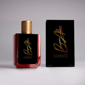 Bisma Akbar Amante perfume packaging design by Brand Impressions