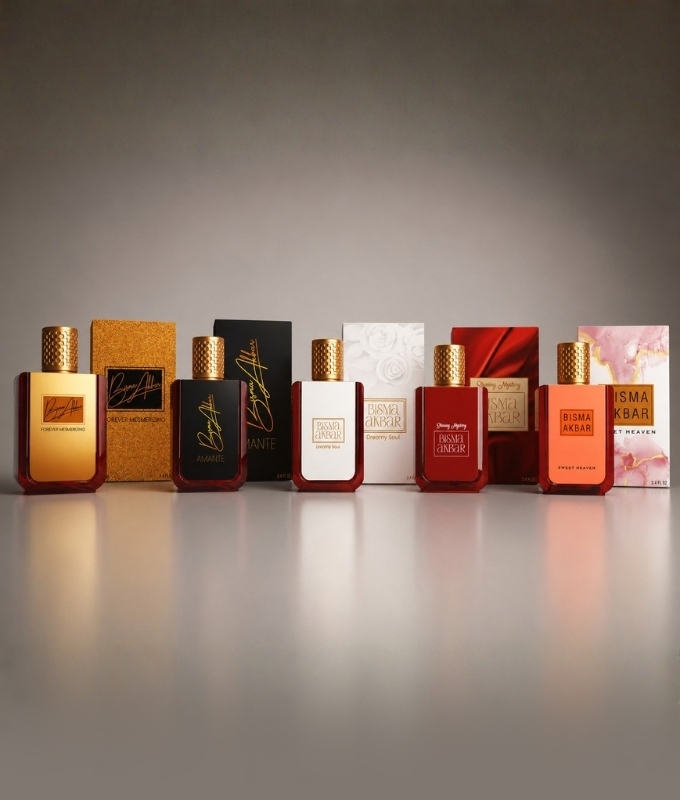 Bisma Akbar - Perfume Packaging Design