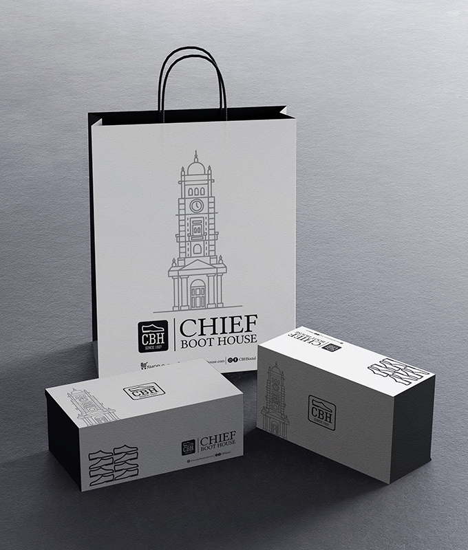 Cheif Boot House - Corporate Identity Design