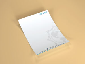 Ibn-e-Battuta Mall letterhead design by Brand Impressions