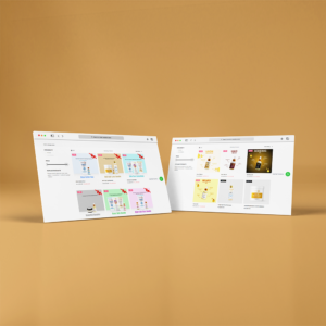 Only B Skincare brand product page by Brand Impressions