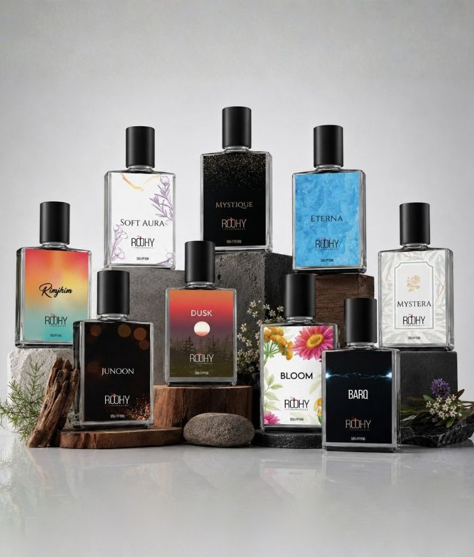 Roohy - Perfume Packaging Design