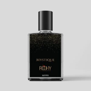 Roohy Fragrances Mystique label design by Brand Impressions