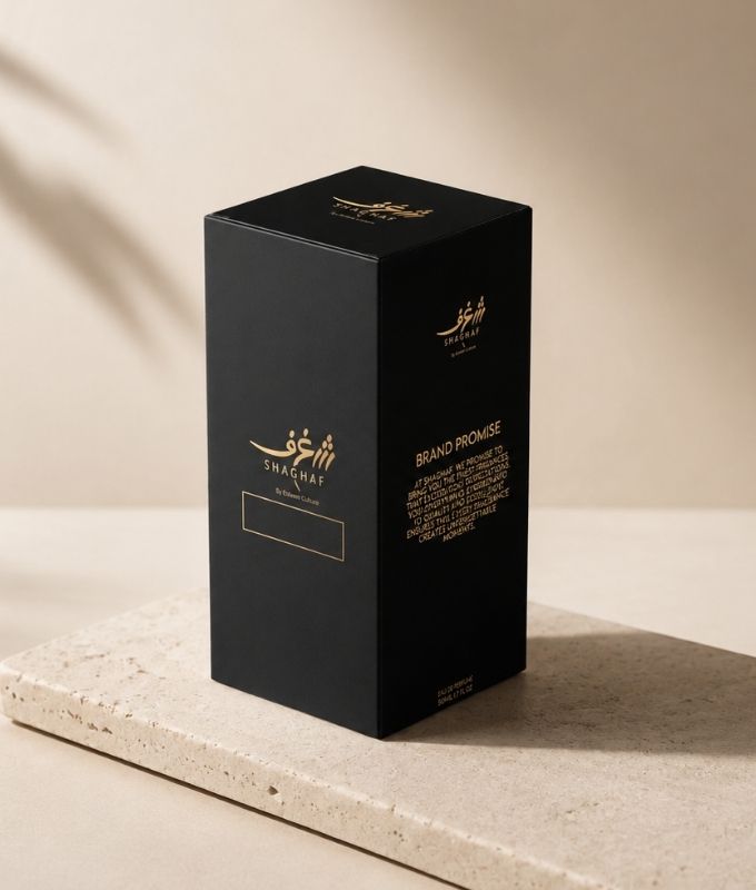 Shaghaf By Eastern Culture – Perfume Packaging Design
