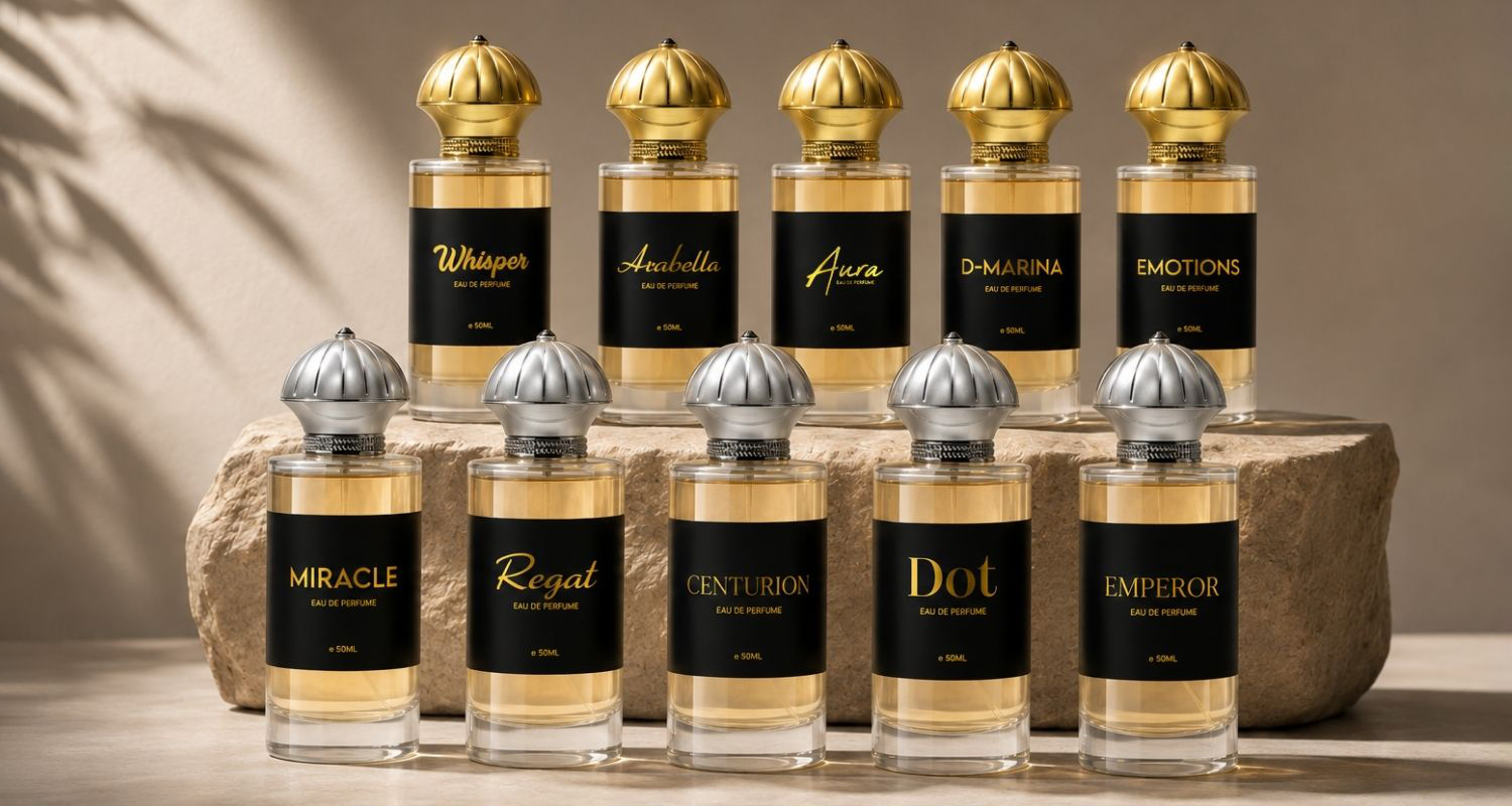 Shaghaf perfume packaging design by Brand Impressions