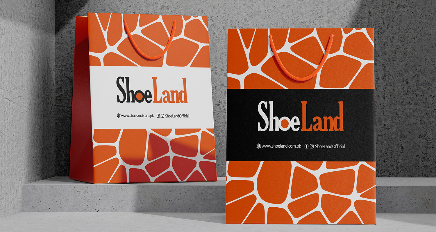 ShoeLand stationery design by Brand Impressions