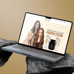 Steller Germany Cosmika Skincare website homepage design by Brand Impressions
