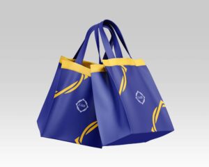 Zabe shopping bag design by Brand Impressions
