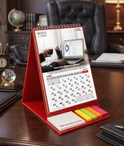 BMA April calendar design by Brand Impressions