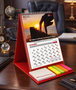 BMA December calendar design by Brand Impressions