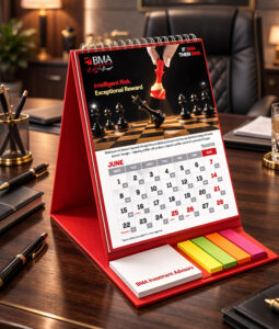 BMA June calendar design by Brand Impressions