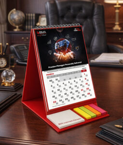 BMA March calendar design by Brand Impressions