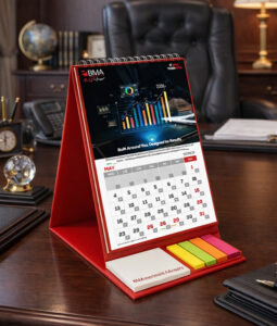 BMA May calendar design by Brand Impressions
