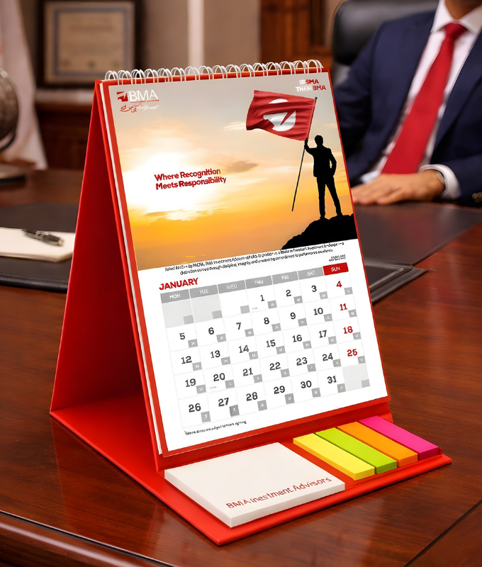 BMA - Season Calendar Corporate Design