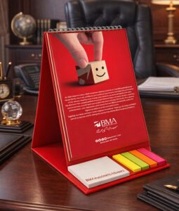 BMA season calendar design by Brand Impressions