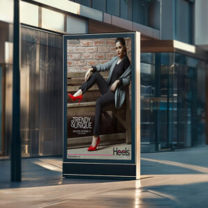 Heels Rocking Winter 2017 fashion advertisement by Brand Impressions