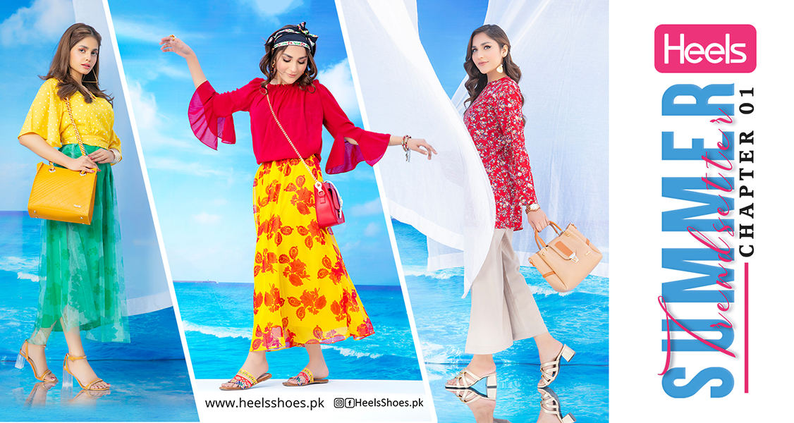 Heels shoes summer advertising campaign by Brand Impressions
