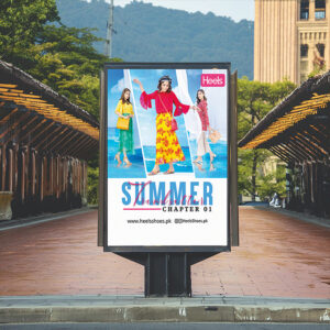 Heels shoes summer campaign by Brand Impressions