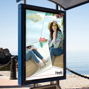 Heels Summer Dreams 2018 billboard advertisement by Brand Impressions