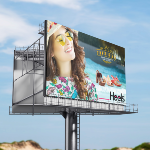 Heels Summer Dreams 2018 billboard advertisement by Brand Impressions