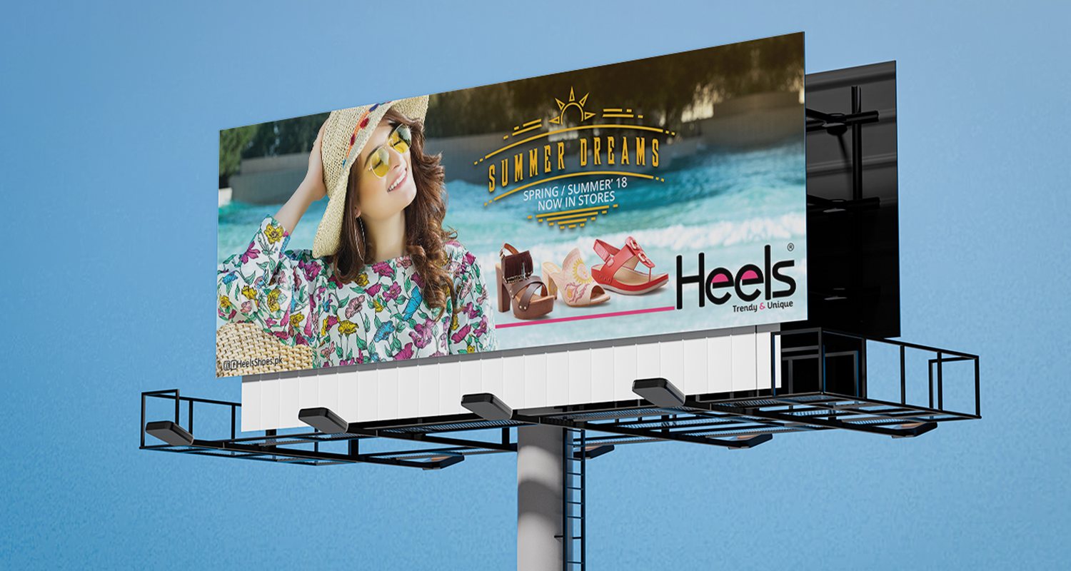 Heels Summer Dreams 2018 campaign by Brand Impressions