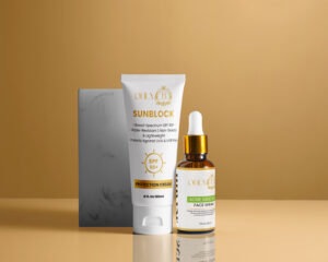 Only B skincare packaging display by Brand Impressions