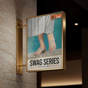 ShoeLand summer footwear campaign display by Brand Impressions