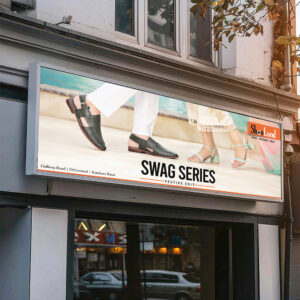 ShoeLand summer launch billboard advertising campaign by Brand Impressions