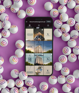 The Vertical real estate design for social media campaign by brand impressions