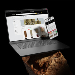 Brassco Lights and Interior products page by Brand Impressions