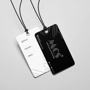 Metro Collection purse tags design by Brand Impressions