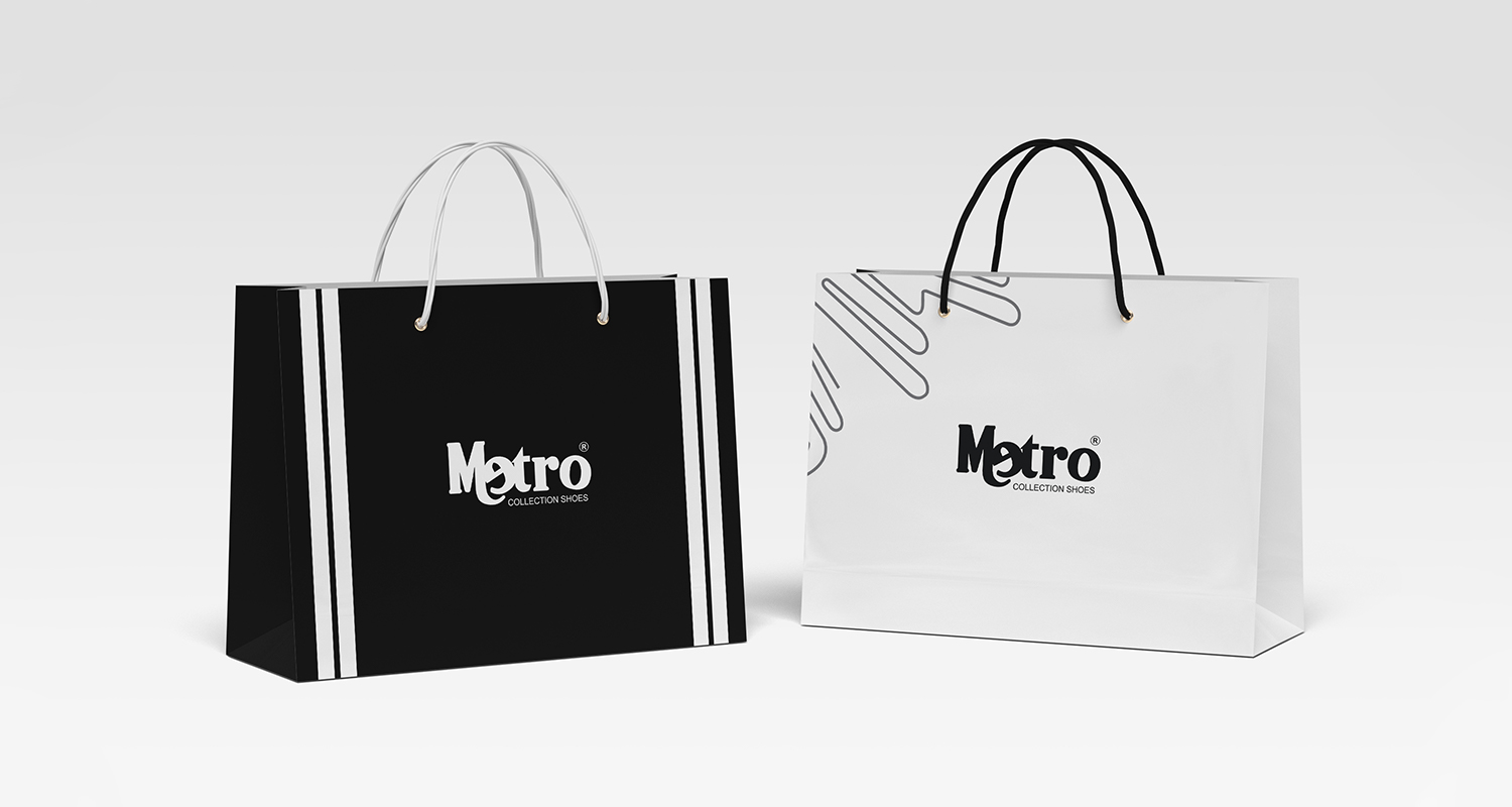 Metro Collection brand stationery design by Brand Impressions