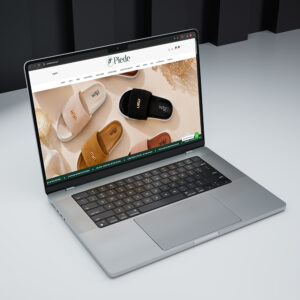Piede Shoes website home page design by Brand Impressions